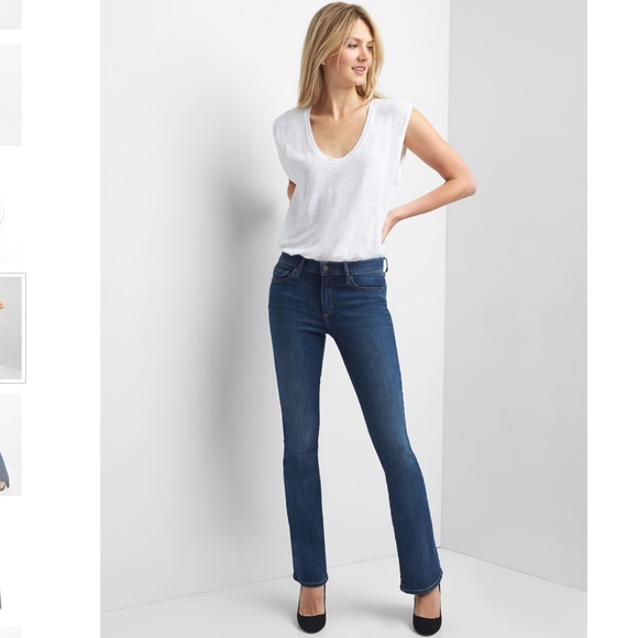 baby bootcut jeans gap